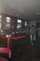 bar area